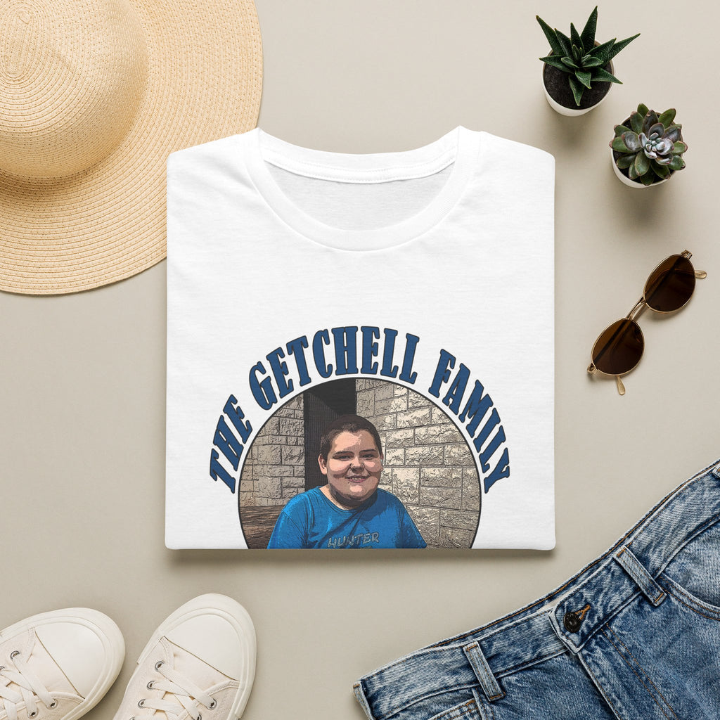 Custom Family Photo T‑Shirt — "The Getchell Family" Team Hunter Personalized Tee