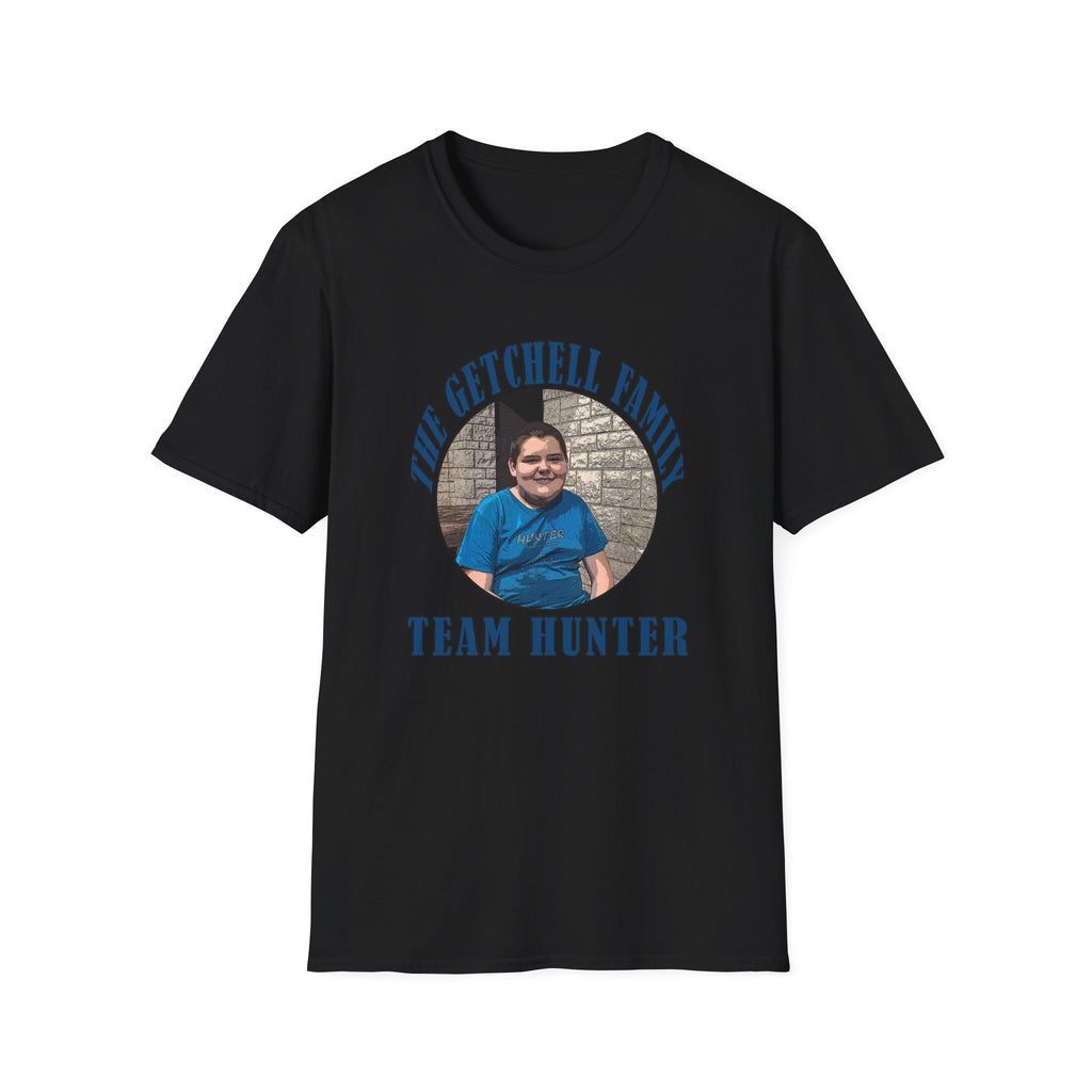 Custom Family Photo T‑Shirt — "The Getchell Family" Team Hunter Personalized Tee