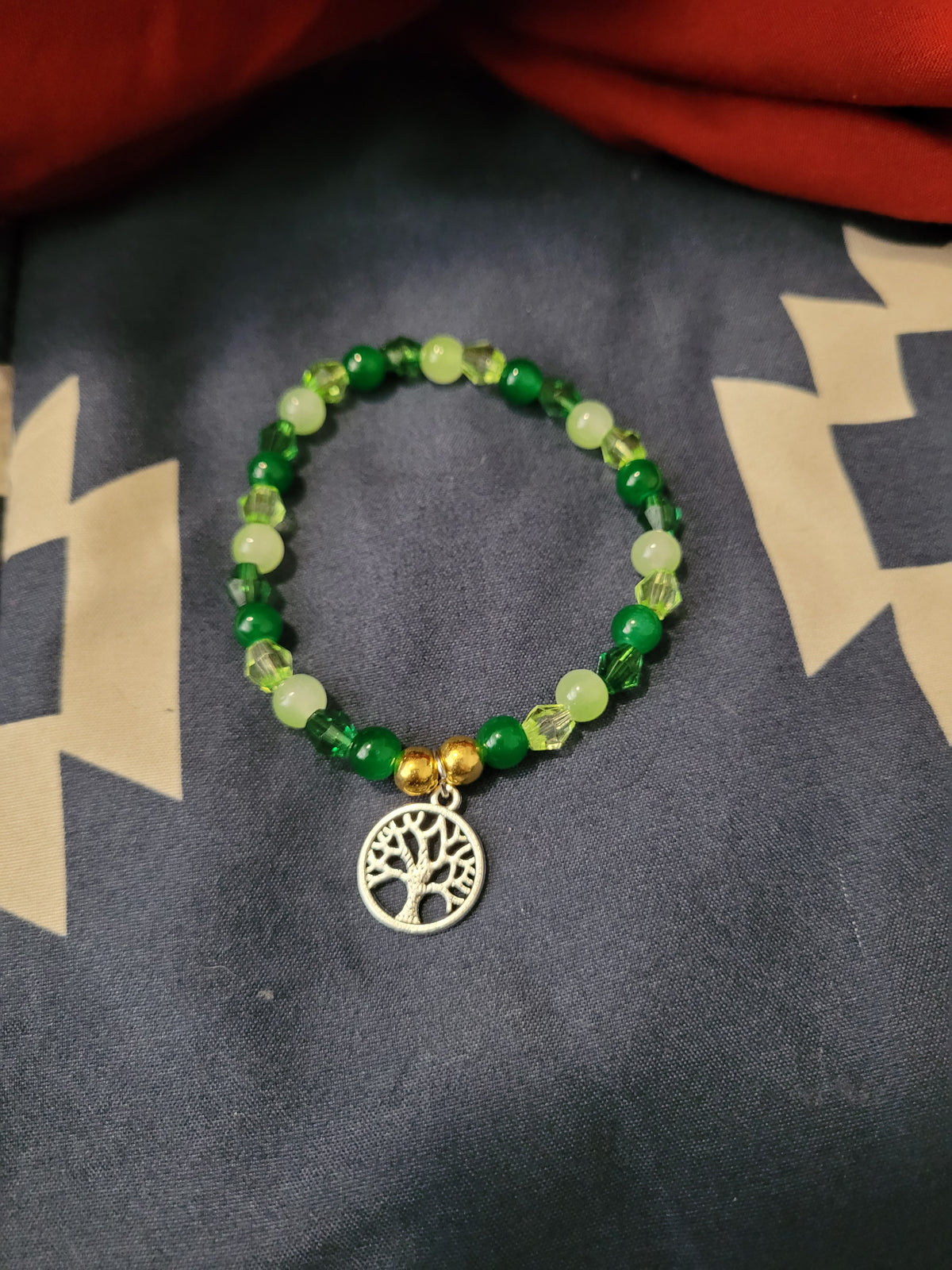 Beaded Charm Bracelet
