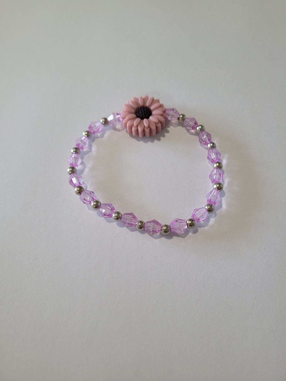 Flower Beaded Bracelet