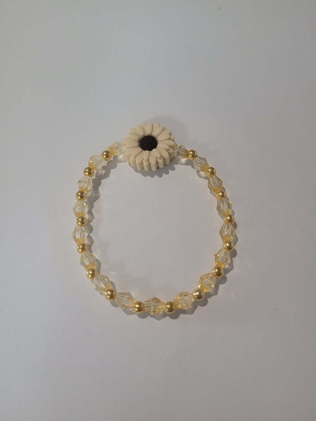 Flower Beaded Bracelet