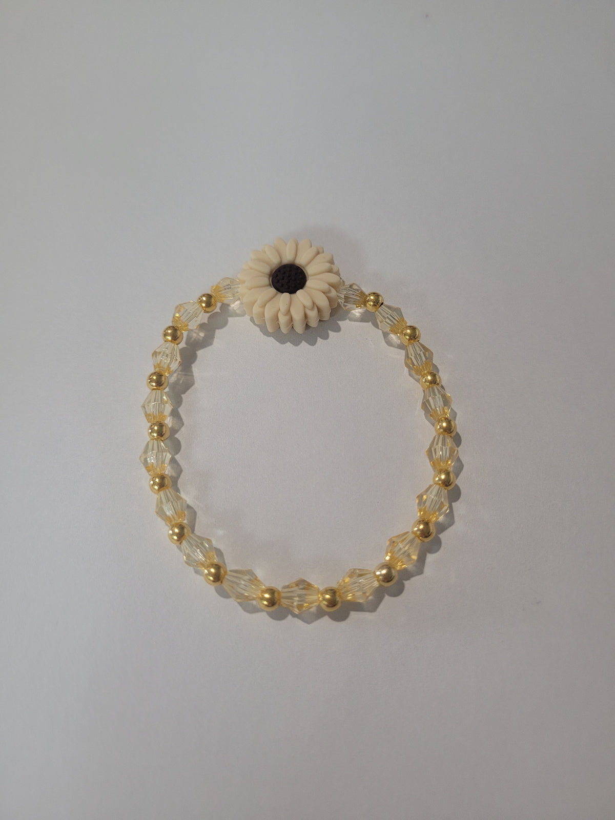 Flower Beaded Bracelet