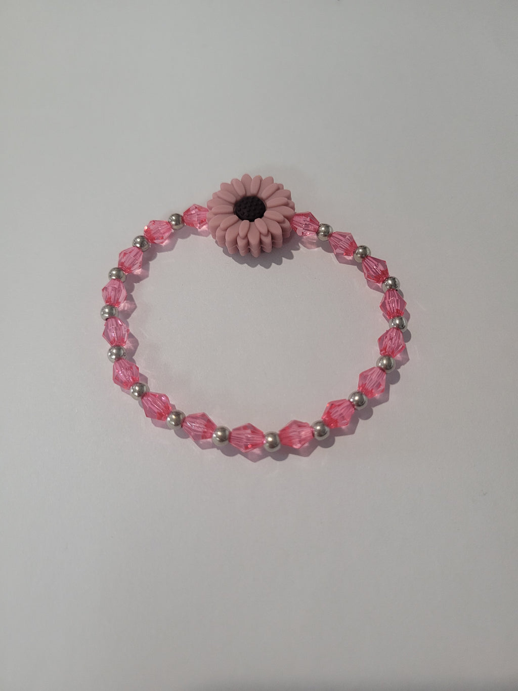 Flower Beaded Bracelet