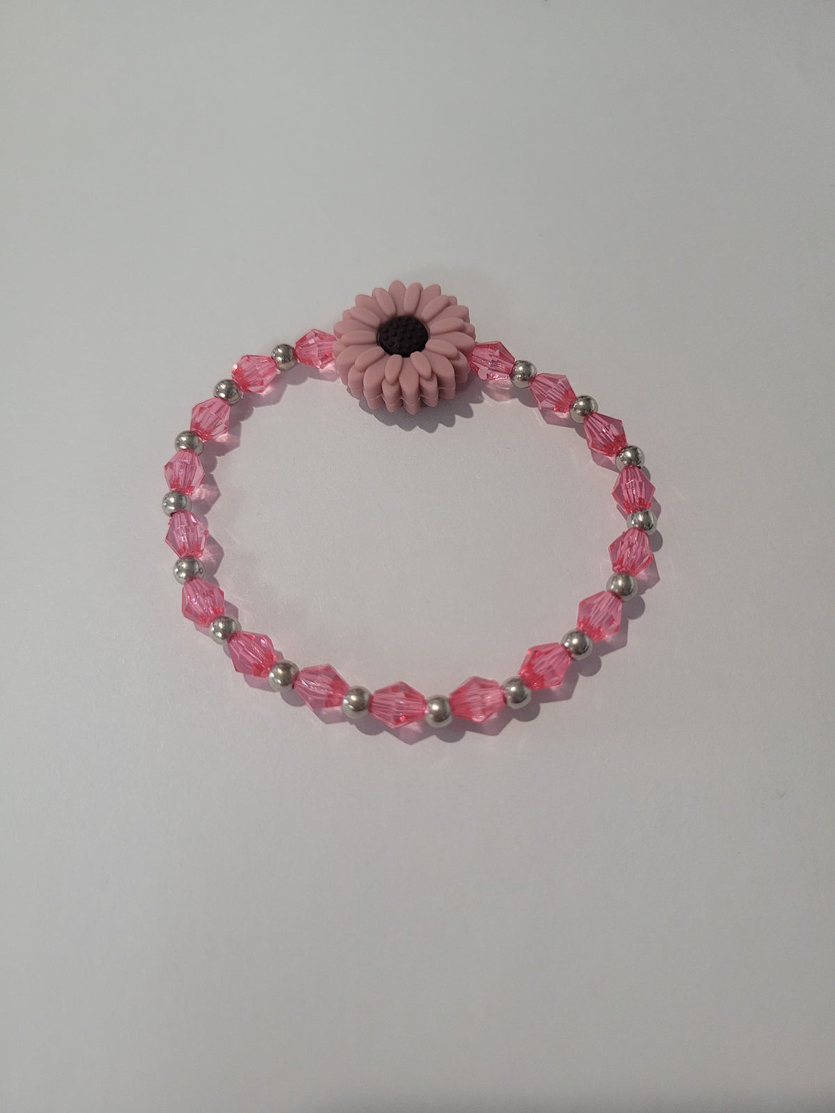 Flower Beaded Bracelet