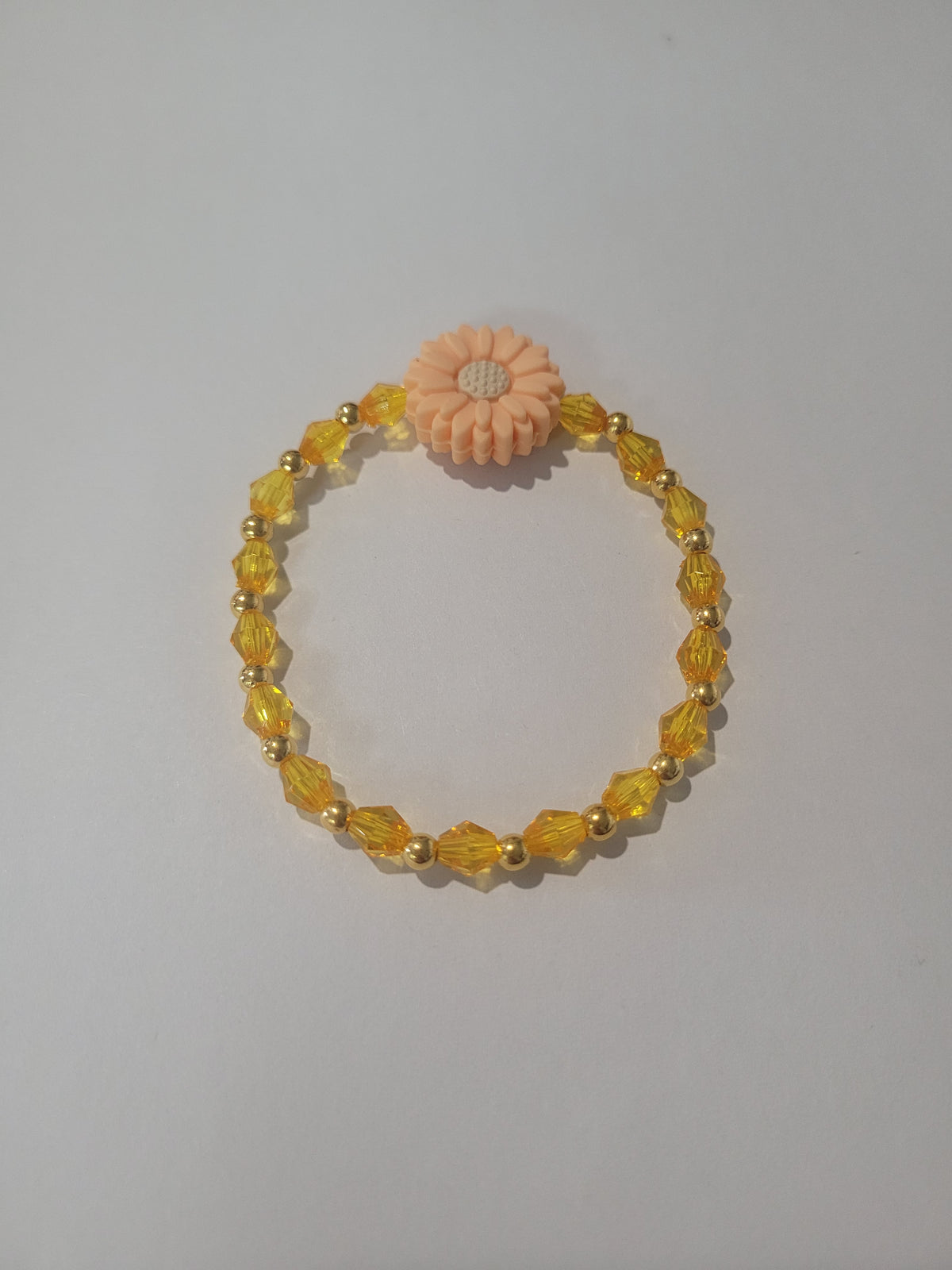 Flower Beaded Bracelet