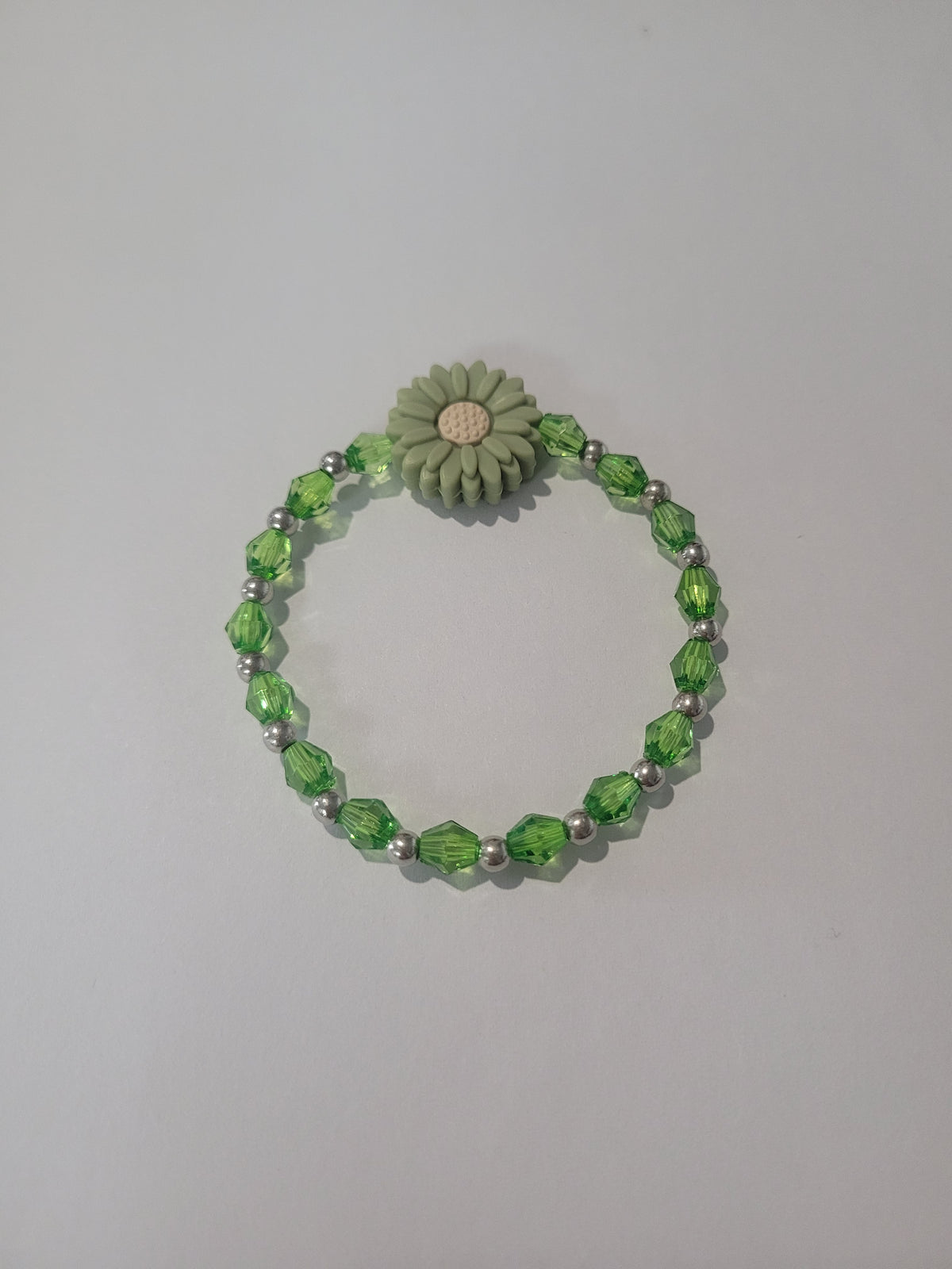 Flower Beaded Bracelet