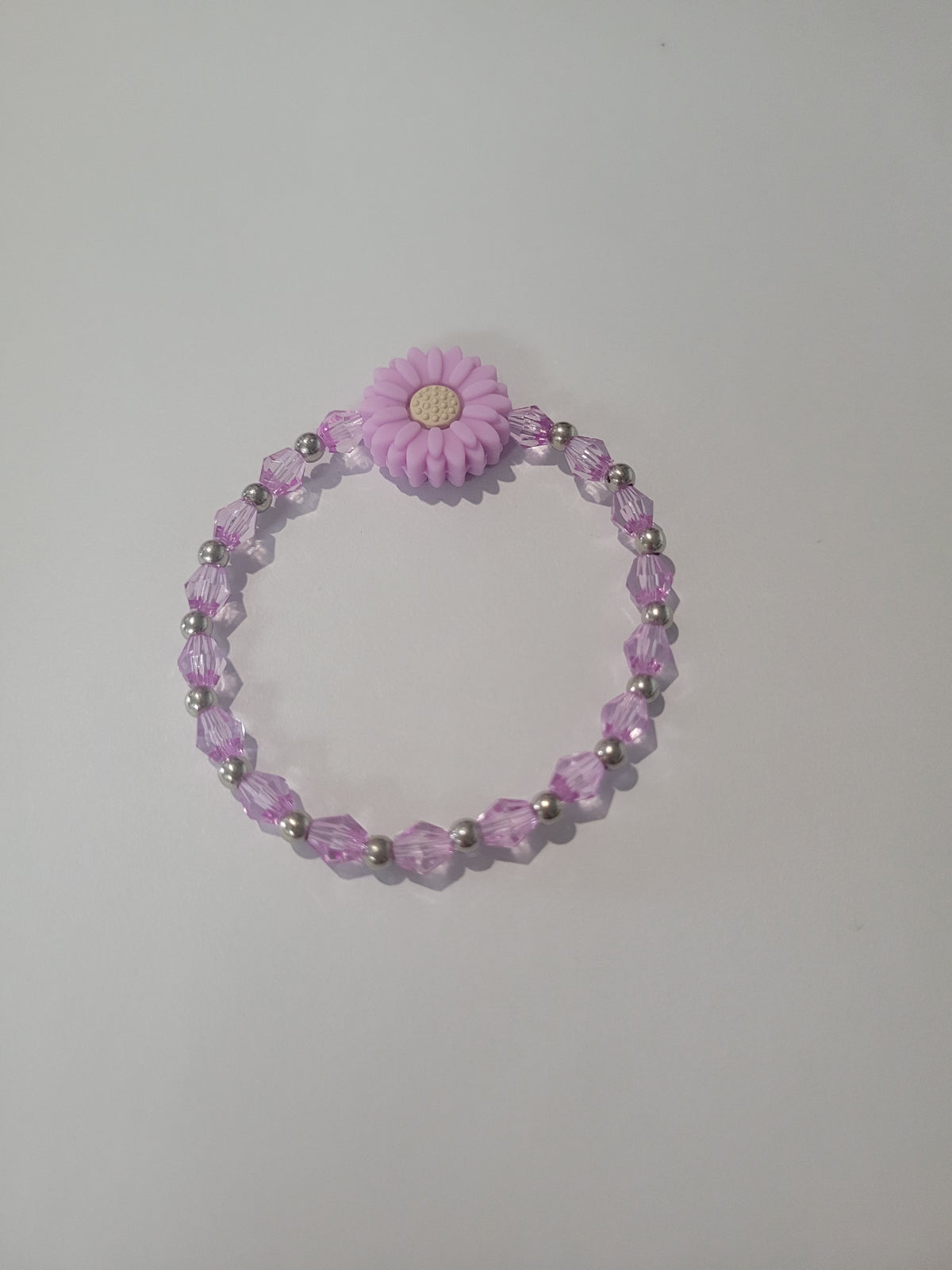 Flower Beaded Bracelet