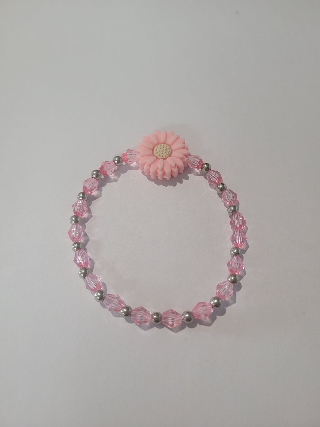 Flower Beaded Bracelet