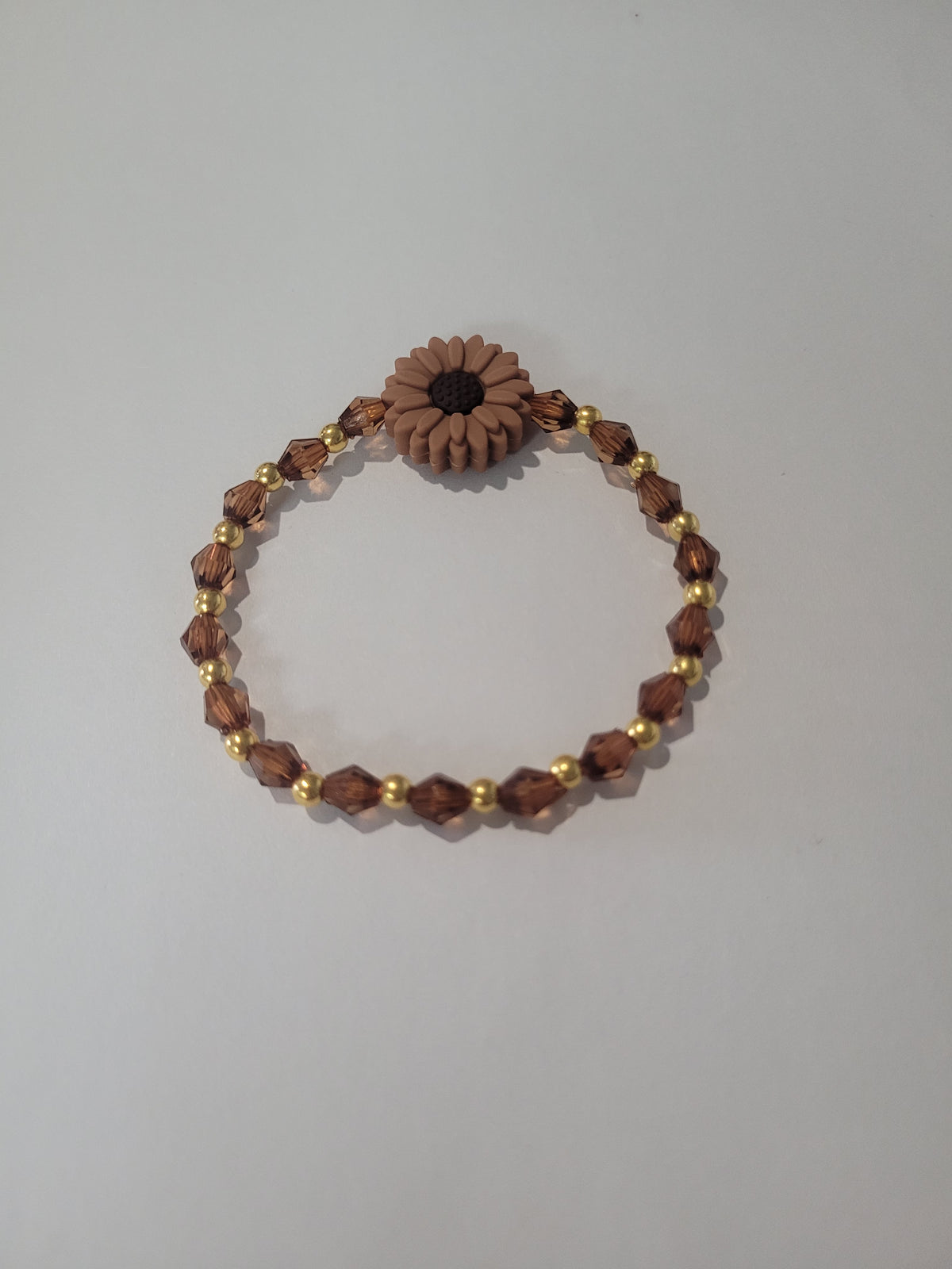 Flower Beaded Bracelet