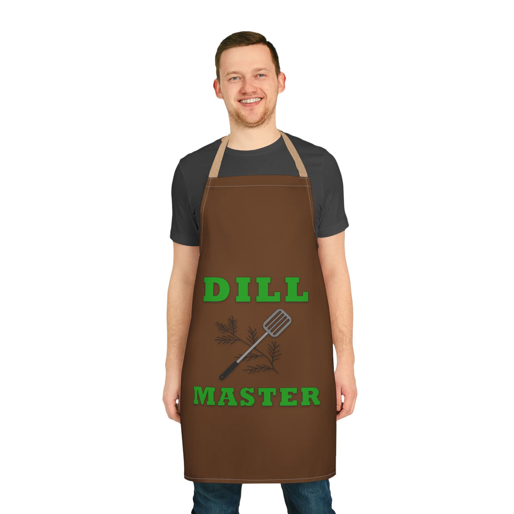 Dill Master BBQ Apron – Funny Grillmaster Herb Chef Apron