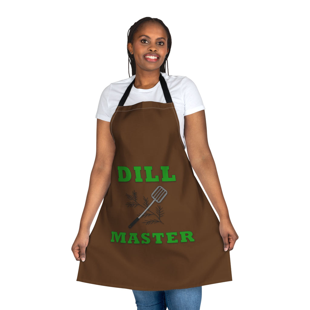 Dill Master BBQ Apron – Funny Grillmaster Herb Chef Apron