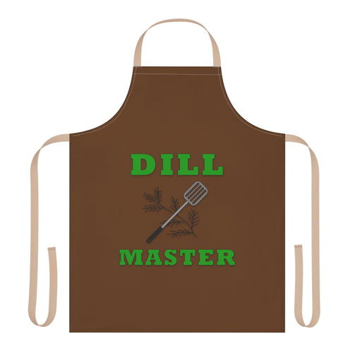 Dill Master BBQ Apron – Funny Grillmaster Herb Chef Apron