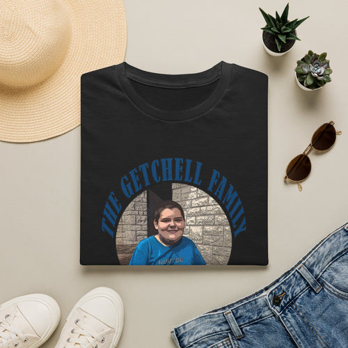 Custom Family Photo T‑Shirt — "The Getchell Family" Team Hunter Personalized Tee