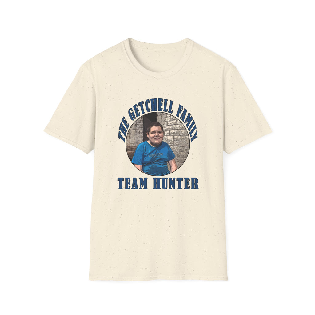 Custom Family Photo T‑Shirt — "The Getchell Family" Team Hunter Personalized Tee