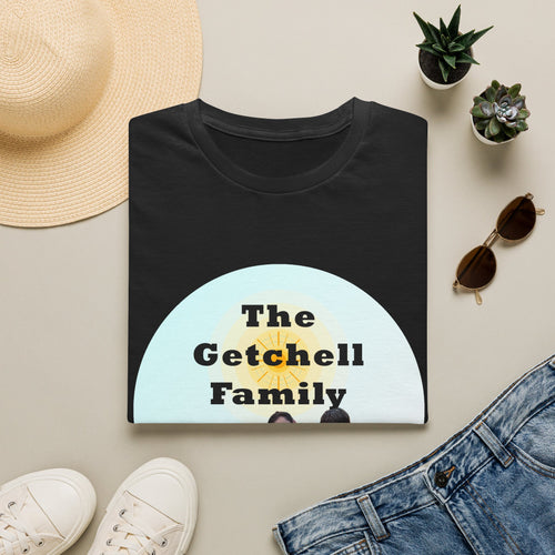 Family Name Photo T-Shirt — Personalized "The Getchell Family" Tee